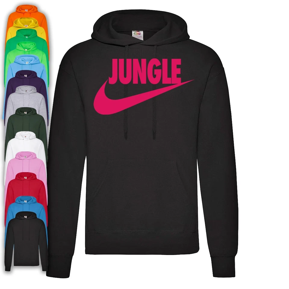 Jungle Hoodie | Drum and Bass | Music | Festival - Image 1 of 1