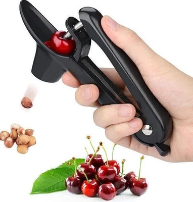 Kirschkernentferner Kirschentkerner Kirschen Kirschentsteiner Entkerner Schwarz - Bild 1 von 4
