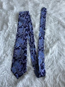 Croft And Barrow blaue Paisley-Krawatte für Herren - Bild 1 von 4