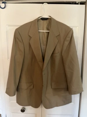 Chaqueta Blazer Haspel Hombre Tostada Talla 42S Clásica Forrada Ligera Foto 1 de 4