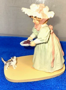 Maud Humphrey Bogart Victorian Figurine "Kitty's Lunch" Limited Edition - Picture 1 of 7