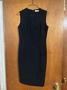 Calvin Klein Women's Sleeveless Dress Black Size Small - Picture 1 of 2