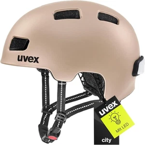 Uvex City 4 Fahrradhelm, Farbe: soft gold matt , 55-58 cm, - Bild 1 von 2