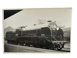 Locomotora 30332 @ Bournemouth 1952 foto en blanco y negro - Imagen 1 de 3