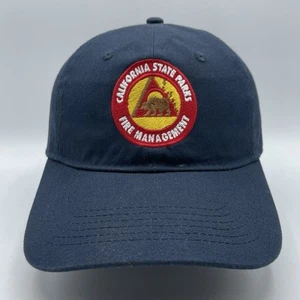 California State Parks Fire Management Hat Adult Strapback Navy Baseball Dad Cap - Picture 1 of 10