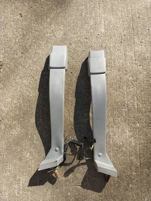 88-99 OBS Chevy GMC C/K 1500 camión canastilla izquierda derecha cinturón de seguridad hebilla gris OEM Foto 1 de 4