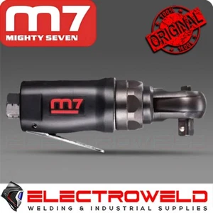 M7 Air Stubby Ratchet Wrench 1/4" Square Drive Compact Short Pneumatic M7-NE251R - Picture 1 of 2