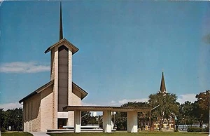 Dwight D Eisenhower Place of Meditation Abilene Kansas GIANT Postcard - Picture 1 of 2