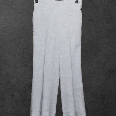 Alfred Dunner Trouser Women's 8P Classic Fit Gray Dress Pants NWT MSRP$49 - Image 1 of 4