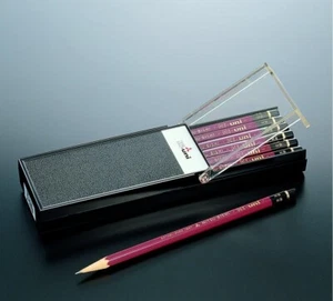 MITSUBISHI Pencil HUHB Hi-Uni Wooden Hexagonal Body Pencil HB 1 Dozen (12 pcs) - Picture 1 of 5
