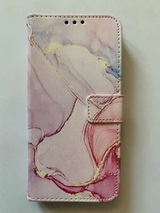 Pink LEATHER CASE COVER FOR APPLE IPHONE  12 14 13 SE 6 7 8 XS XR 11 Pro Max - Picture 1 of 3