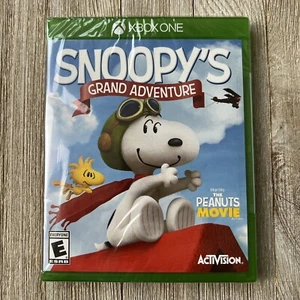 NEW Peanuts Movie: Snoopy's Grand Adventure (Microsoft Xbox One, 2015) SEALED - Picture 1 of 4