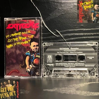 EXTREME - Sampler (US, 1990, Promo, A&M Records, CS 18050, Rock) Cassette - Image 1 of 4