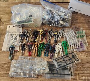 Huge LOT OF Takara Microman ACTION FIGURES AND ACCESSORIES 