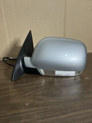 Espejo retrovisor lateral izquierdo del conductor plateado Volkswagen Touareg 2004-2007 OEM Foto 1 de 4