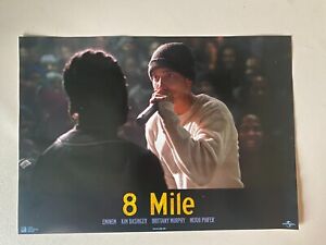 8 Mile set of 8 Original 2002 Lobby Cards Eminem GERMAN released