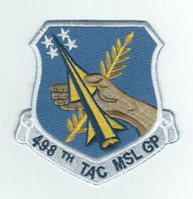 498th TAC MISSILE GROUP (REUNION/VET)  patch