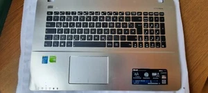 Tastatur Asus R751 R751L R751LN R751J R751JB R751MA R751LD TopCase Keyboard DE - Afbeelding 1 van 7