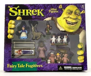 Shrek Action Figures Mini Figures Fairy Tale Fugitives McFarlane Toys 2001 - Picture 1 of 7