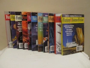 Complete Year Fantasy & Science Fiction Book Lot 2008 - Picture 1 of 3