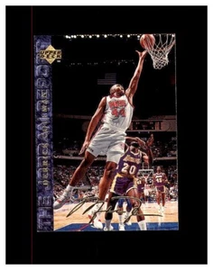 1994-95 Upper Deck RARE Gold #5 Derrick Coleman MICHAEL JORDAN GOLD SIGNATURE - Picture 1 of 2