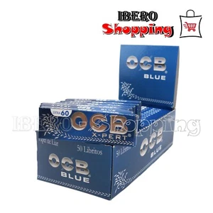 PAPEL OCB X-PERT AZUL CORTO. 100 LIBRITOS. ROLLING PAPER (2 cajas) - Imagen 1 de 1
