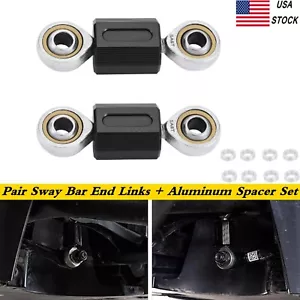 Pair Aluminum Sway Bar End Link Set For Can-Am Spyder F3 F3-L F3-S F3-T 2015-25 - Picture 1 of 11