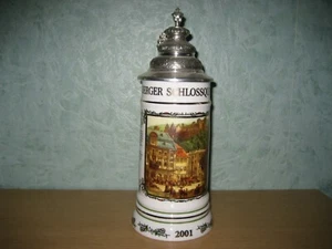 Bierkrug Heidelberger Schlossquell mit Zinndeckel Jahreskrug/Sonderedition - Bild 1 von 3