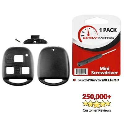 For 2008 2009 2010 2011 Toyota FJ Cruiser Remote Key Fob Uncut Blade Shell Case - Image 1 of 4