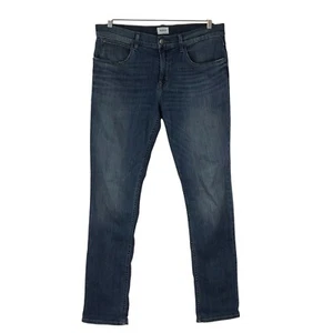 HUDSON - MENS 33 - BLUE BLAKE SLIM STRAIGHT DENIM JEANS - Picture 1 of 7