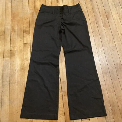 Pantalones Byer California B-Wear para mujer talla 11 pantalones a rayas oficina pierna ancha Foto 1 de 4