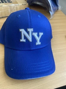 Baseball Cap Snapback hat NEW YORK Adult baseball cap by No fear Royal NEW - Picture 1 of 8