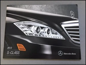 2013 Mercedes Benz S-Class S550 S600 24-page Sales Brochure Catalog S350 S400 - Picture 1 of 14