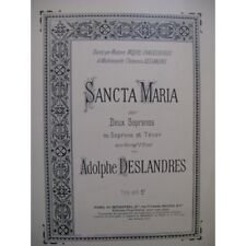 Deslandres Adolphe Sancta Maria Singer and Organ ca1911