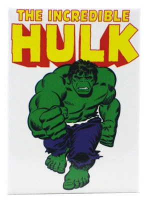 Incredible Hulk clásico imán de refrigerador héroes de Marvel Comics Foto 1 de 2