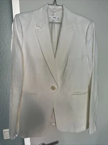 Blazer MNG, Leinen weiß gefüttert 40 - Bild 1 von 3