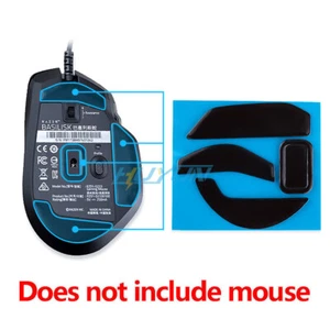 2 Sets Rounded Curved Edges Mouse Feet Skates for Razer Basilisk Wired Mouse - Picture 1 of 6