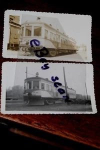 DES MOINES & CENTRAL IOWA Railroad #1710 And #1714 TWO Vintage Photos - Picture 1 of 1