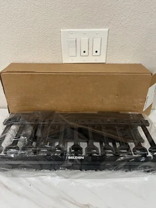 BELDEN BHH192UC 19" 2U Horizontal Manager with Cover Set of 2 - Picture 1 of 4