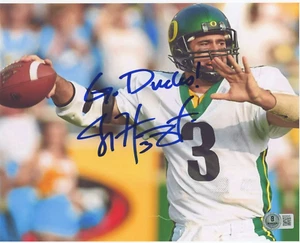 Joey Harrington Signed 8x10 Photo Picture BAS Beckett COA Oregon Ducks - Picture 1 of 1