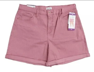 Jessica Simpson Women's/Juniors Bottoms Roll Cuff Denim Shorts Size 14  AL11 - Picture 1 of 2
