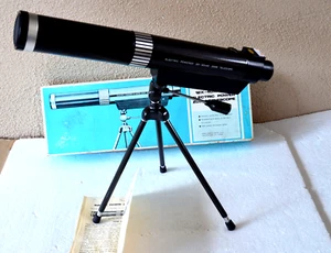 Vintage Sears 6315 Telescope 12x - 40x40mm Electric in Box, manual - Picture 1 of 11