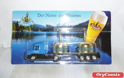 MODELLINO CAMION CON RIMORCHIO - SCALA 1:87 - TRUCK (Grell) BIRRA BAVARIA - Immagine 1 di 4