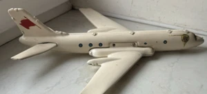 Vintage collectible Toy Airplane TU aluminum (74) - Picture 1 of 10