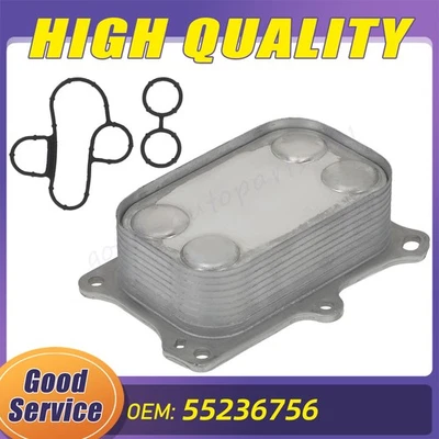 With Gasket Engine Oil Cooler For Fiat 500/Dodge Dart 1.4L 12-16 5521908 - Imagem 1 de 4