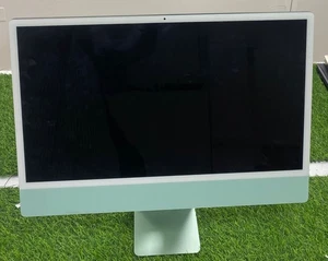 2021 Apple iMac 24 4.5K M1 8GBRAM 256GB SSD 8-Core CPU 7‑Core GPU-iCloud Locked - Picture 1 of 5