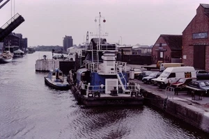 1990 Shipping Ship Boat 35mm Original Slide Ref 1532 - Picture 1 of 1