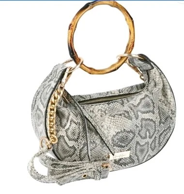 Jessica Simpson Evangeline Pulsera Mango/Bolso Bandolera Hobo/Cartera Nuevo Foto 1 de 4