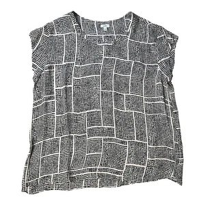 Vince 100% Silk Sleeveless Blouse size L - Picture 1 of 7