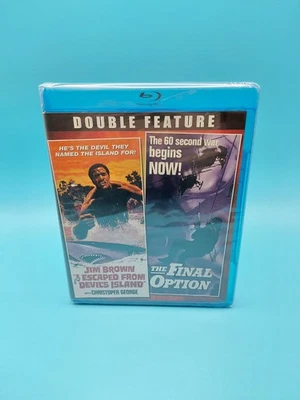 I Escaped From Devil's Island (1973) / The Final Option (1982) (Blu-ray) - New Foto 1 de 3